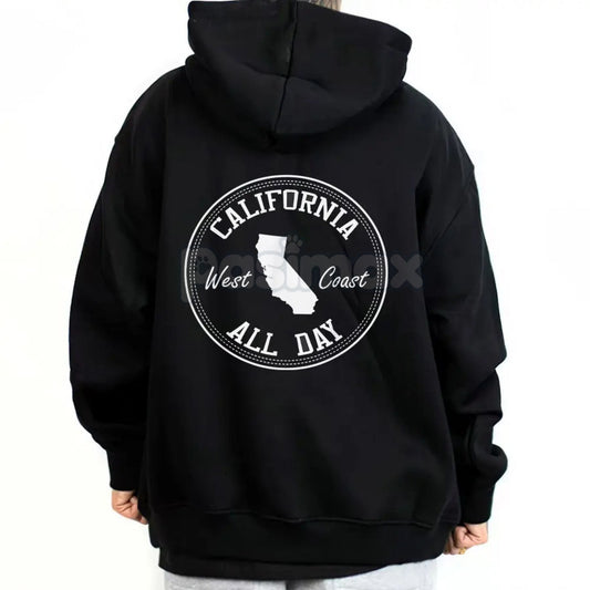 Cali Chicano Lowrider Oversized Graphic Hoodie – Medium Heavy Pullover, Unisex Streetwear Sweatshirt